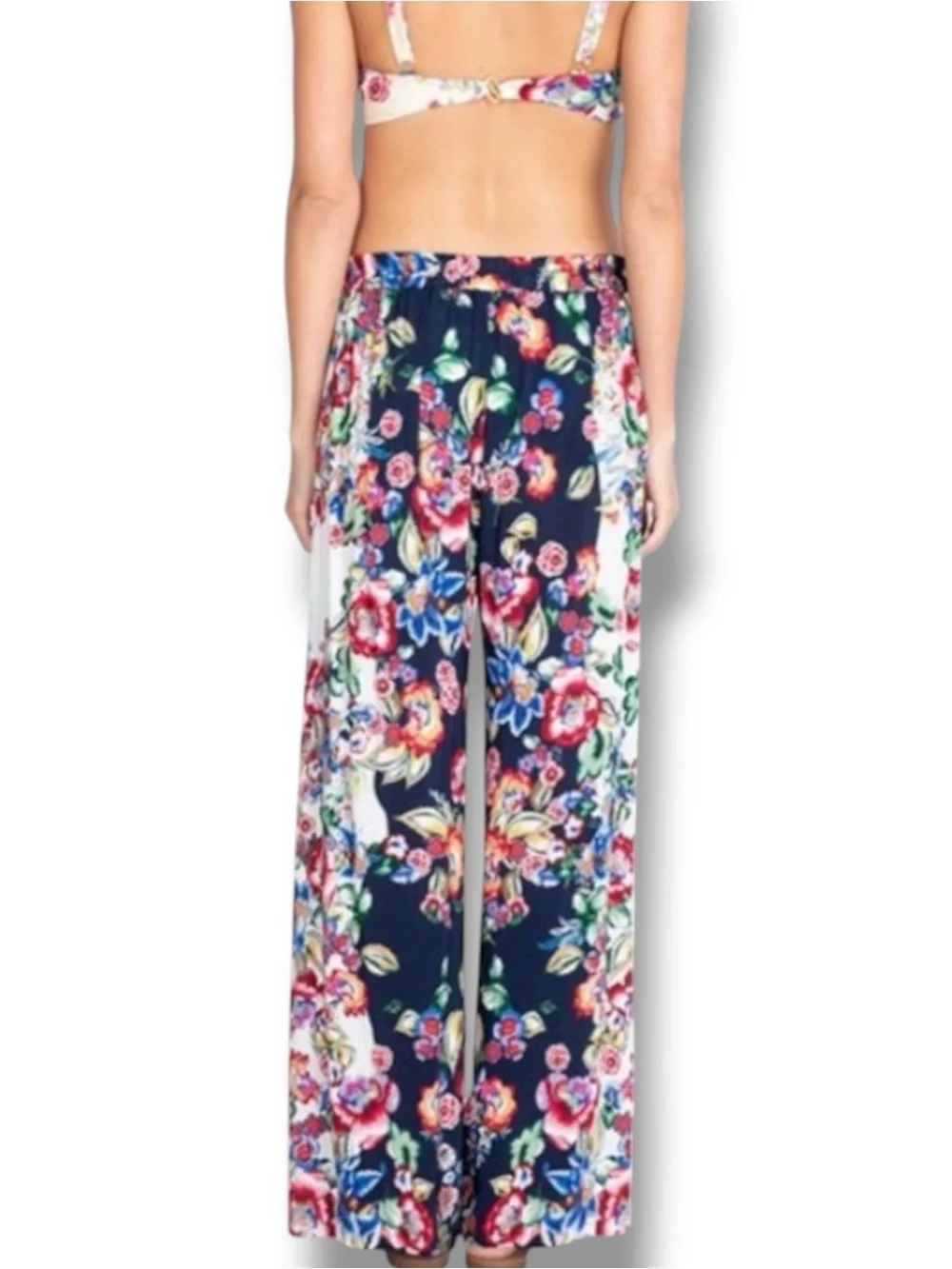 Johnny Was Maya Wrap Pant Size Medium - Picture 5 of 11